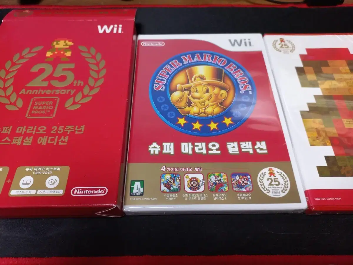 WII 슈퍼마리오 25주년 스페셜에디션 (미개봉) 판매합니다.